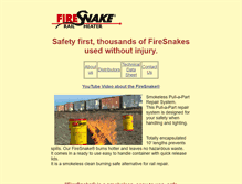 Tablet Screenshot of fire-snake.com